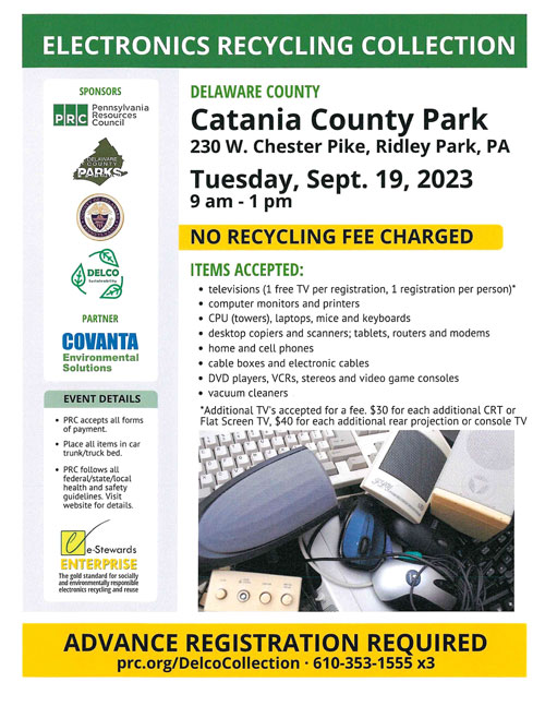 2023 Lower Chichester Township Recycling Event