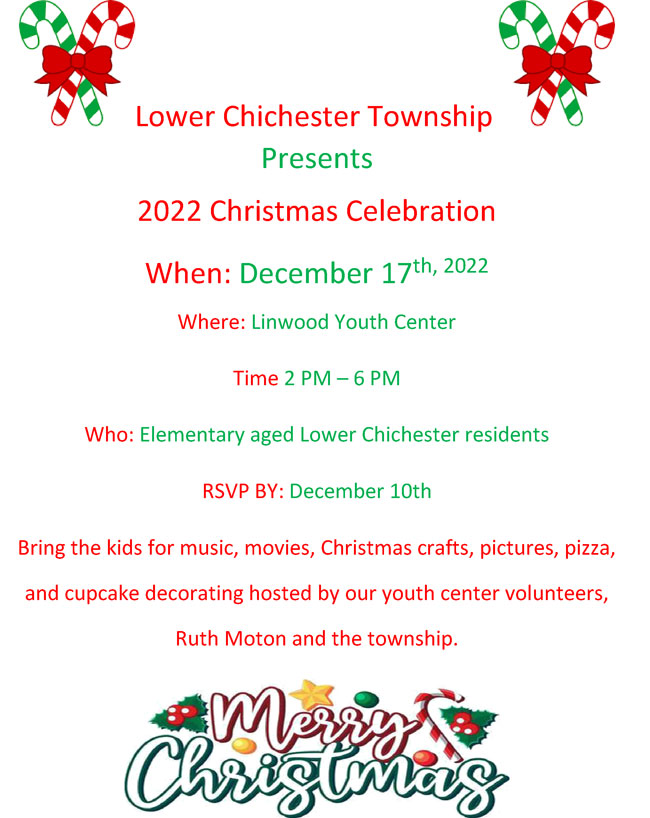 Christmas Holiday at Lower Chi Chester 2022
