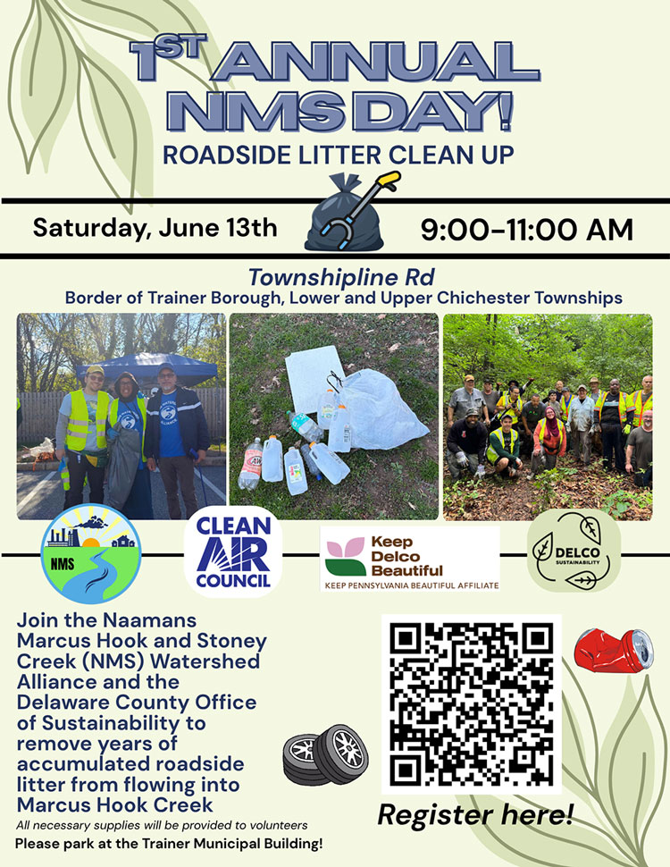 Roadside Litter Cleanup Lower Chichester June 13, 2026